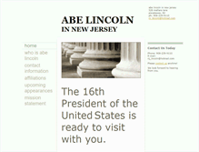Tablet Screenshot of nj-lincoln.com